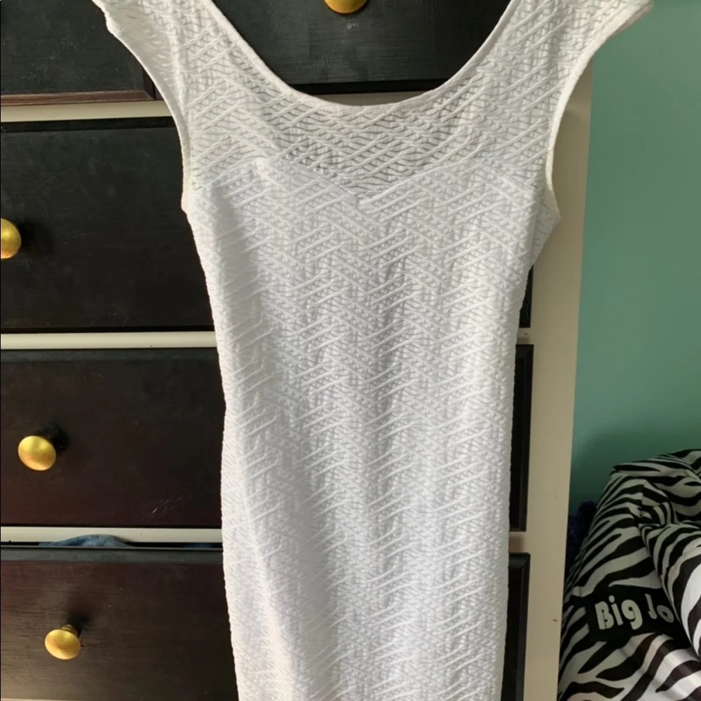 White Fitted Dress